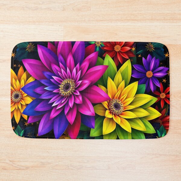 Item preview, Abstract flowers designed and sold by pakitro.