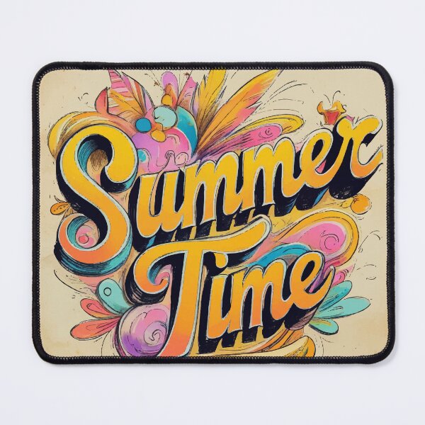 Item preview, Summertime Splash – Colorful Hand-Lettering designed and sold by Moss and Moon Studio.