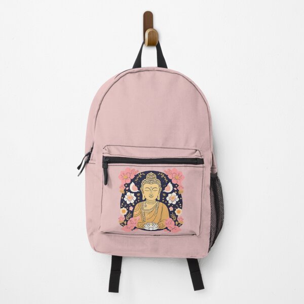 Item preview, Buddha with Pink Flowers  designed and sold by AmoreDesignsUK.