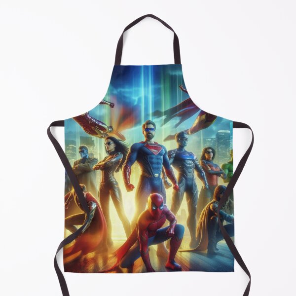 Item preview, Super hero line up designed and sold by Every Knee.