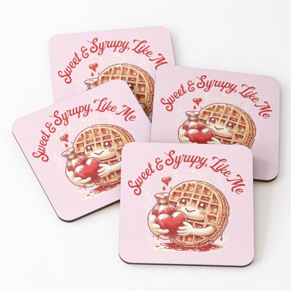 Item preview, Waffle Love – Sweet & Syrupy Breakfast Fun T-Shirt designed and sold by TeesByOquad.