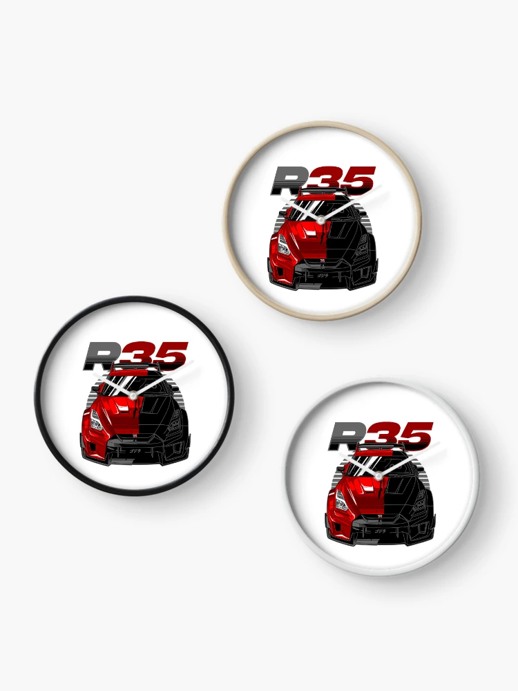 Thumbnail 3 of 4, Clock, Nissan GT-R - R35 designed and sold by Not Hugo.