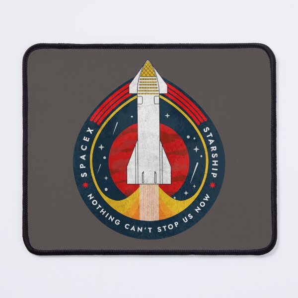 Item preview, SpaceX-Starship: Nothing Can't Stop Us Now designed and sold by BGALAXY.