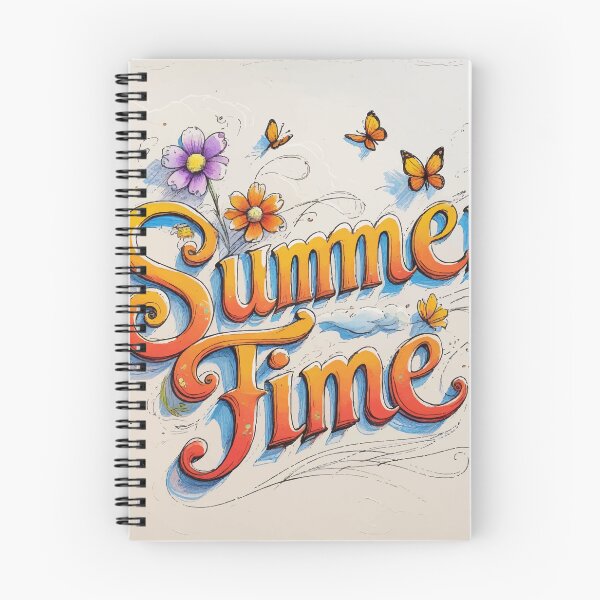 Item preview, Summertime Splash – Colorful Hand-Lettering designed and sold by Moss and Moon Studio.