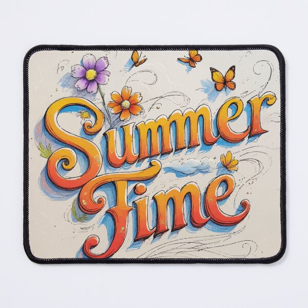 Item preview, Summertime Splash – Colorful Hand-Lettering designed and sold by Moss and Moon Studio.