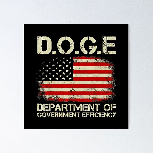 Item preview, Doge D.O.G.E. Department Of Government Efficiency designed and sold by Thogadaremo.
