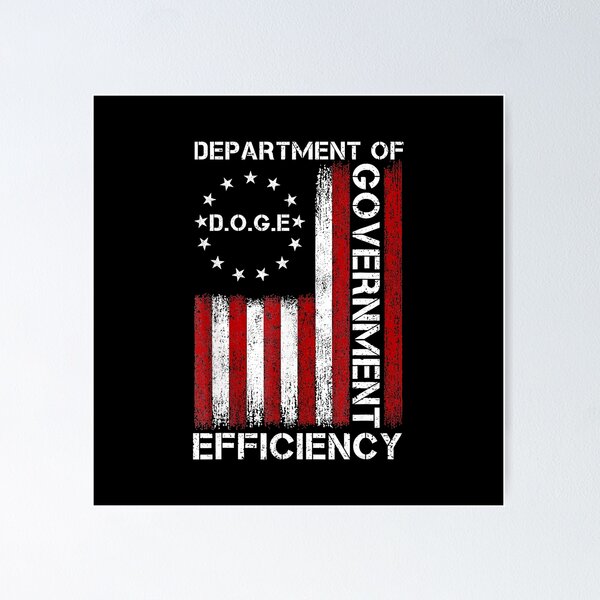 Item preview, Doge D.O.G.E. Department Of Government Efficiency designed and sold by Thogadaremo.