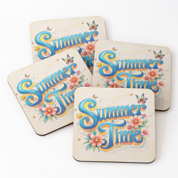 Item preview, Retro Sunset Summertime Typography designed and sold by Moss and Moon Studio.