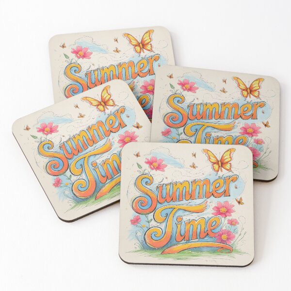 Item preview, Retro Sunset Summertime Typography designed and sold by Moss and Moon Studio.