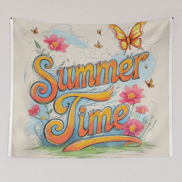 Item preview, Retro Sunset Summertime Typography designed and sold by Moss and Moon Studio.