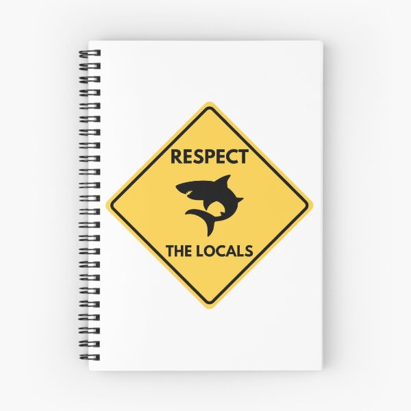 Item preview, Respect The Locals - Shark Diving designed and sold by Bra Art.
