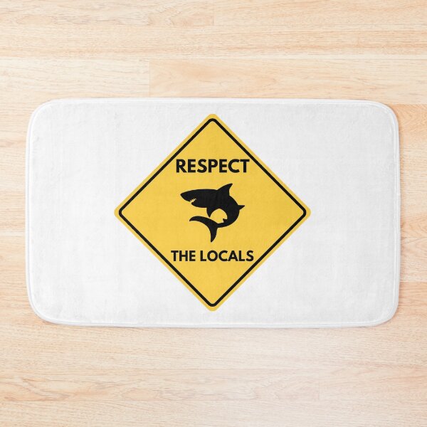 Item preview, Respect The Locals - Shark Diving designed and sold by Bra Art.