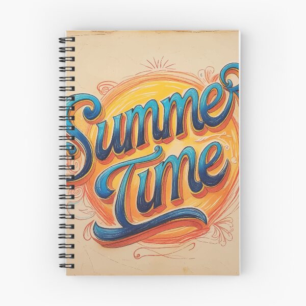 Item preview, Retro Sunset Summertime Typography designed and sold by Moss and Moon Studio.