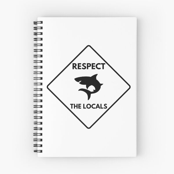 Item preview, Respect The Locals - Shark Diving designed and sold by Bra Art.