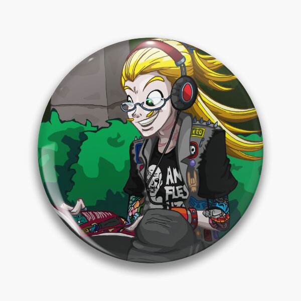 Item preview, Metalhead Mic designed and sold by Happy Bitey Snake.