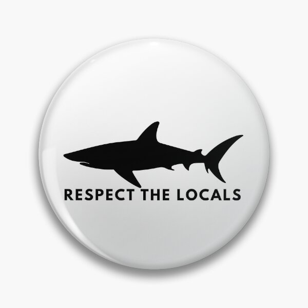 Item preview, Respect The Locals - Shark Diving designed and sold by Bra Art.