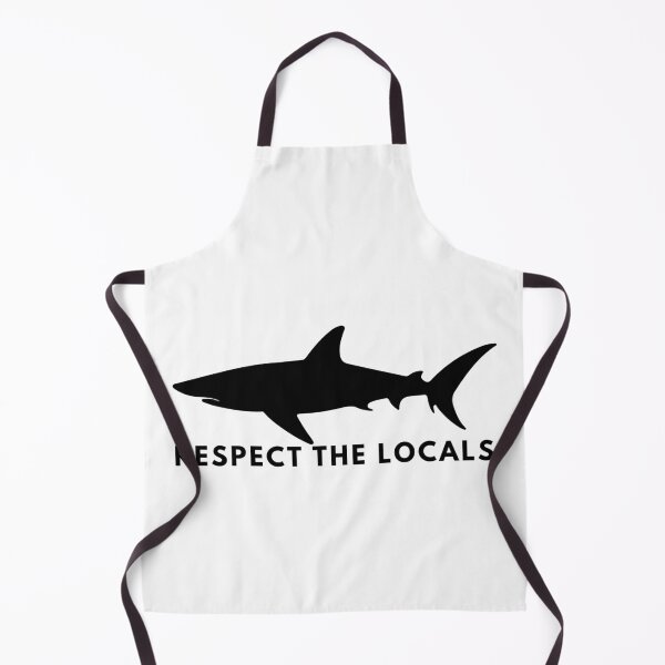 Item preview, Respect The Locals - Shark Diving designed and sold by Bra Art.