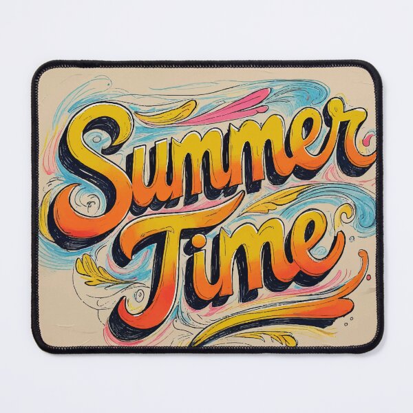 Item preview, Retro Sunset Summertime Typography designed and sold by Moss and Moon Studio.