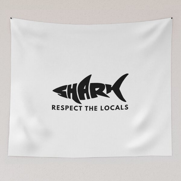 Item preview, Respect The Locals - Shark Diving designed and sold by Bra Art.