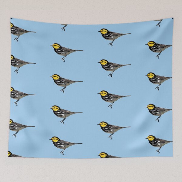 Item preview, Golden-cheeked Warbler Color Design  designed and sold by designsasstultd.
