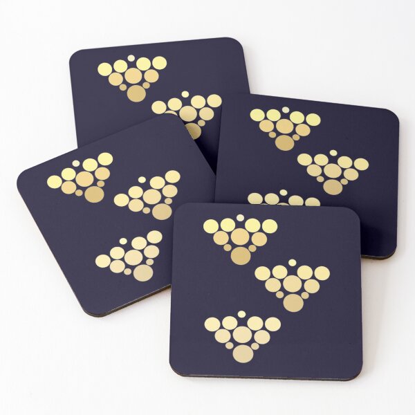 Item preview, Circle Golden Beads designed and sold by Art Shimmers.