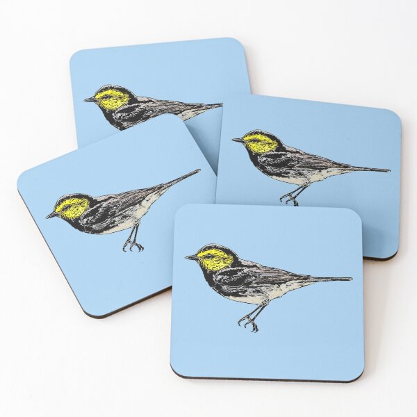 Item preview, Golden-cheeked Warbler Black Alternate Design  designed and sold by designsasstultd.