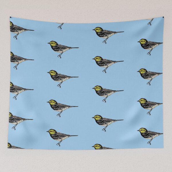 Item preview, Golden-cheeked Warbler Black Alternate Design  designed and sold by designsasstultd.