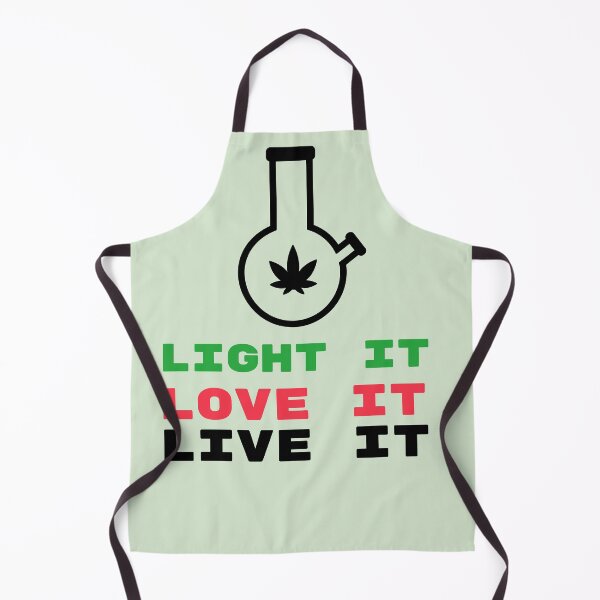 Item preview, Light It, Love It, Live It  - Cannabis Lifestyle T-Shirt designed and sold by TeesByOquad.