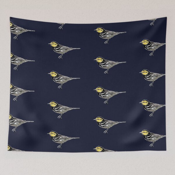 Item preview, Golden-cheeked Warbler White Alternate Design  designed and sold by designsasstultd.