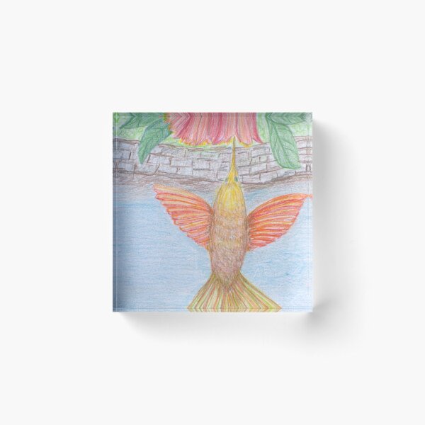Aperçu de l'œuvre Colibri assoiffé créée et vendue par spencerrobeson.