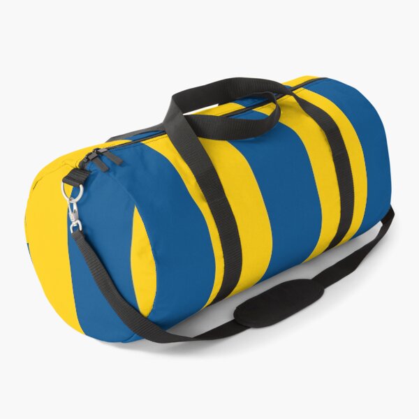 Item preview, Shifted Swedish Stripes in Blue and Yellow designed and sold by Deutschic.