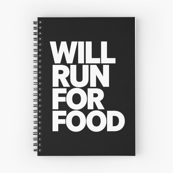 Item preview, Will Run For Food Runner Joke designed and sold by DomTeesHaven.