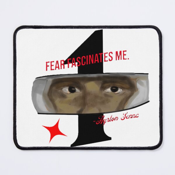 Item preview, Ayrton Senna - Fear Fascinates me.  designed and sold by K&G.