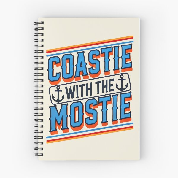Item preview, Coastie with the Mostie – Funny Coast Guard Humor Design designed and sold by Vectored Designs.