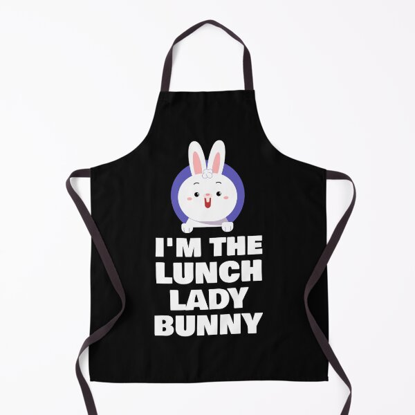 Item preview, I'm the lunch lady bunny designed and sold by 87-Aesthetics.