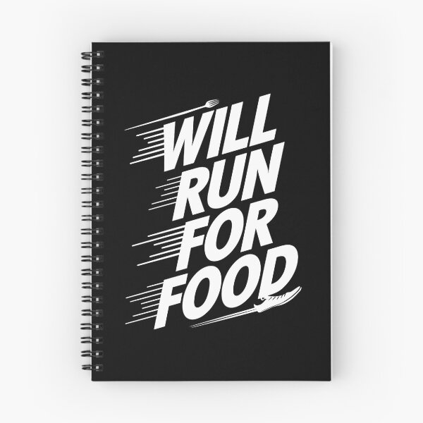Item preview, Will Run For Food Runner Joke designed and sold by DomTeesHaven.