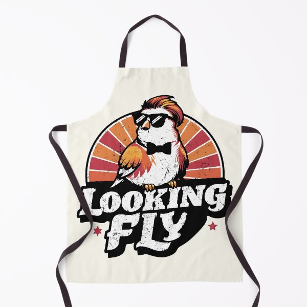 Item preview, Looking Fly – Cool Bird Pun Design designed and sold by Jollys-ArtShop.
