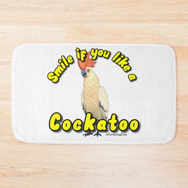 Item preview, Smile if you like a cockatoo designed and sold by SwearingKids.
