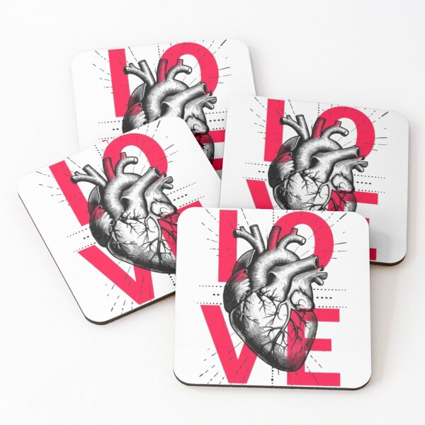 Item preview, Beating Heart of Love designed and sold by cocoshopdesign.