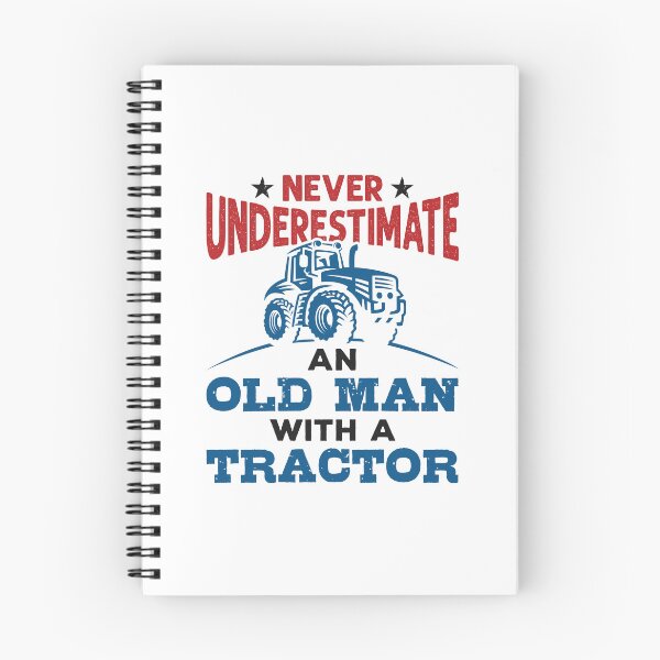 Item preview, Never Underestimate an Old Man With a Tractor designed and sold by jaygo.