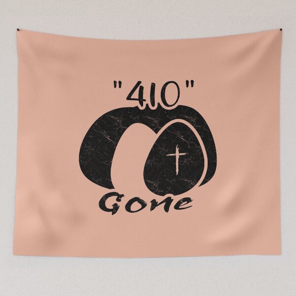 Item preview, HTTP 410 Gone -  Empty Tomb of Jesus Crucifixion Minimalist Good Friday & Easter Black Design  designed and sold by ZechJohnRB.
