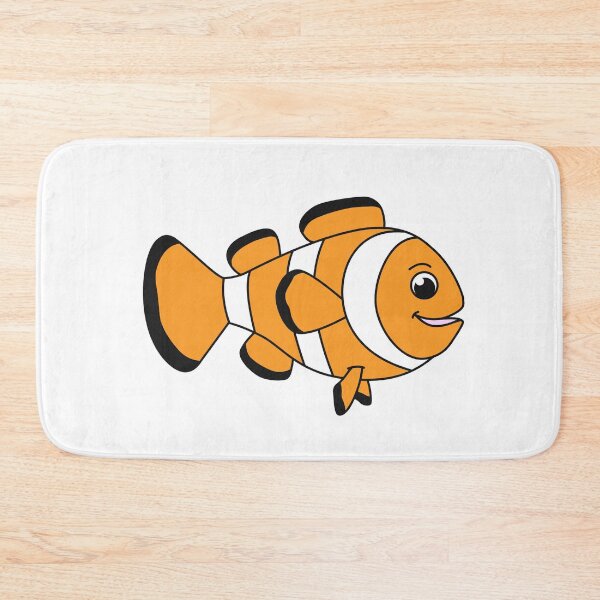 Item preview, Cute Happy Clown Fish sea and Ocean animal designed and sold by micarto.
