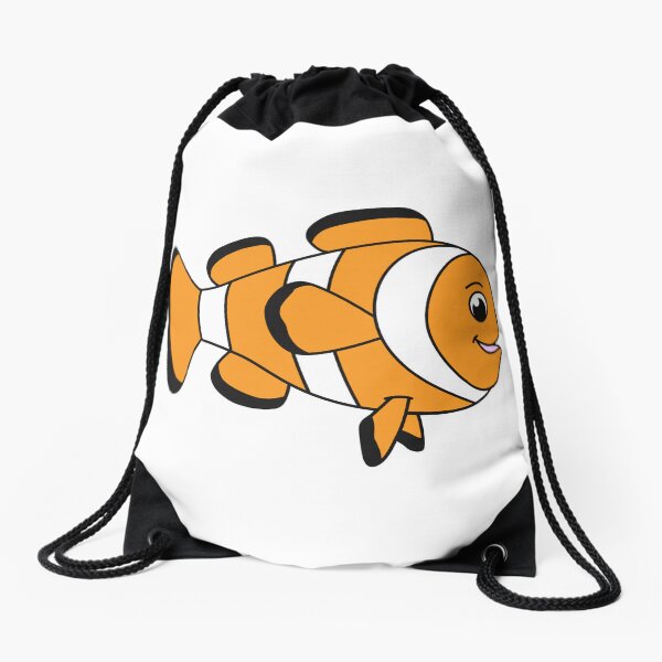 Item preview, Cute Happy Clown Fish sea and Ocean animal designed and sold by micarto.