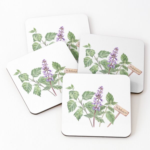 Item preview, Patchouli Watercolor Illustration designed and sold by Flowersforbear.
