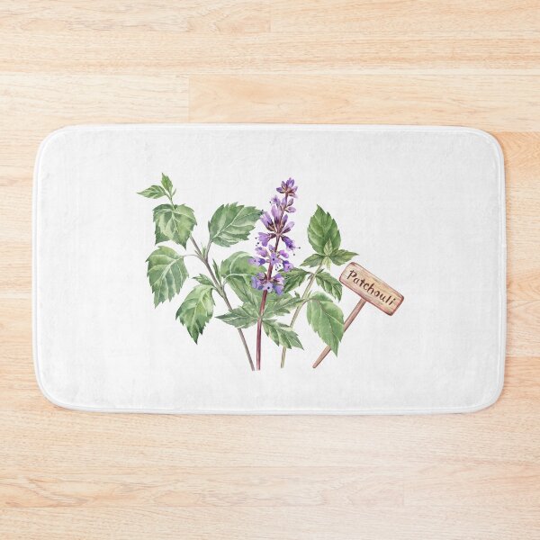 Item preview, Patchouli Watercolor Illustration designed and sold by Flowersforbear.