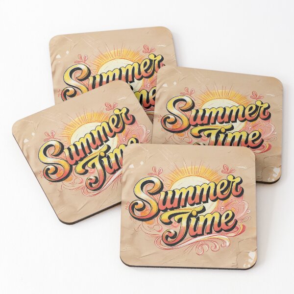 Item preview, Retro Sunset Summertime Typography designed and sold by Moss and Moon Studio.