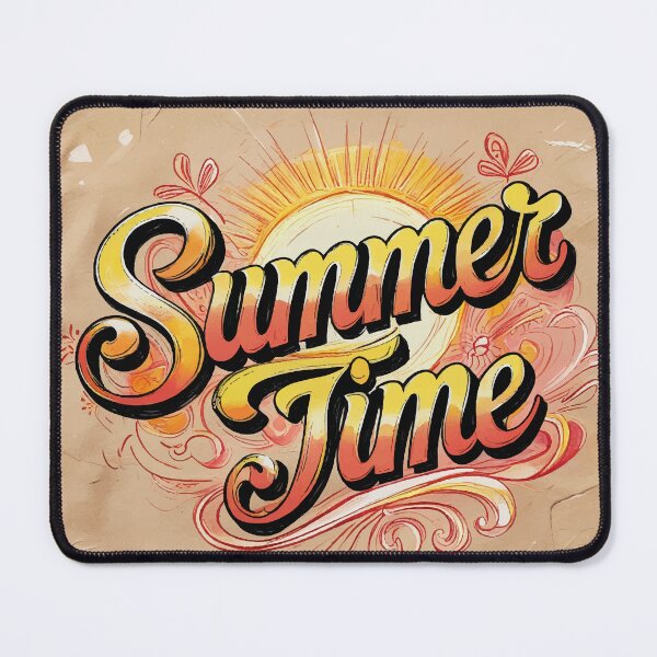 Item preview, Retro Sunset Summertime Typography designed and sold by Moss and Moon Studio.