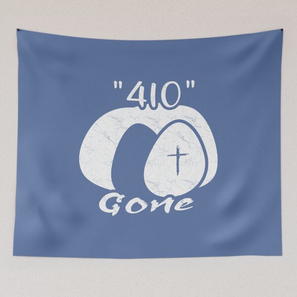 Item preview, HTTP 410 Gone -  Empty Tomb of Jesus Crucifixion Minimalist Good Friday & Easter white Design  designed and sold by ZechJohnRB.