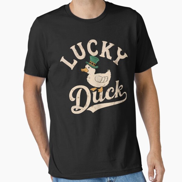 Item preview, Cute Vintage Lucky Duck designed and sold by PlanetMarker.