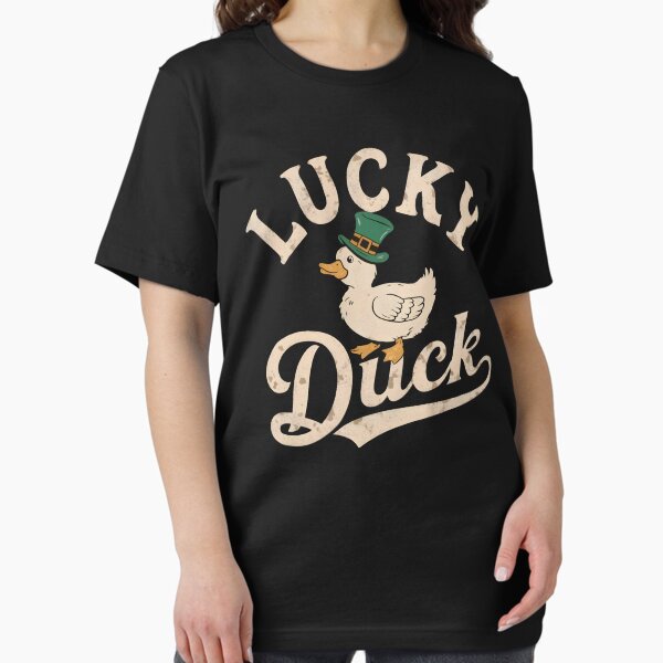 Item preview, Cute Vintage Lucky Duck designed and sold by PlanetMarker.